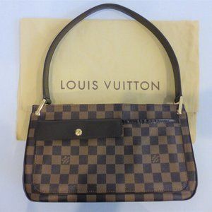 Louis Vuitton Brown Aubagne Damier Shoulder Bag